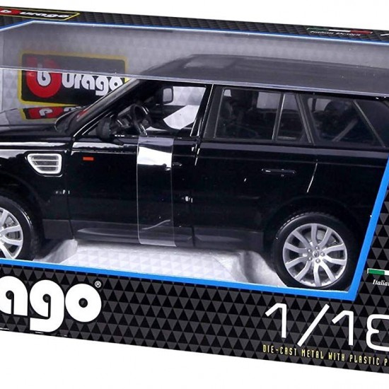 Автомобиль Bburago 1:18 Range Rover Sport (18-12069) black