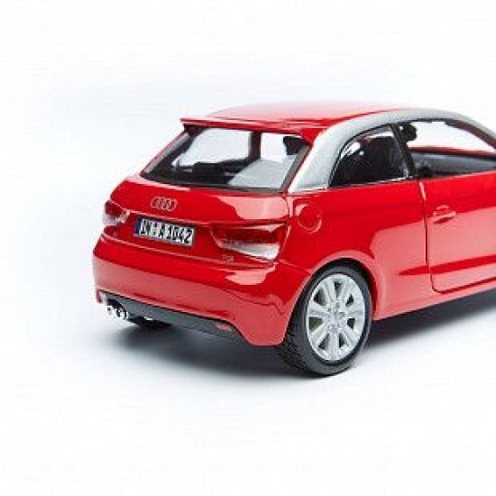 Автомобиль Bburago 1:24 Audi A1 (18-22127) red