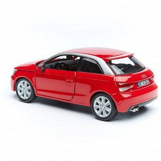 Автомобиль Bburago 1:24 Audi A1 (18-22127) red