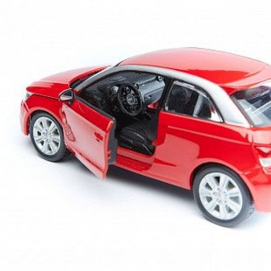 Автомобиль Bburago 1:24 Audi A1 (18-22127) red