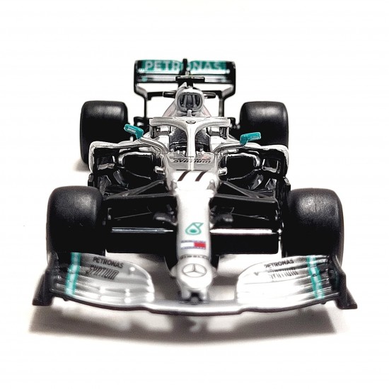 Автомобиль Bburago 1:43 RACING F1 Mercedes-AMG W10 EQ Power [2019] (18-38036) #77
