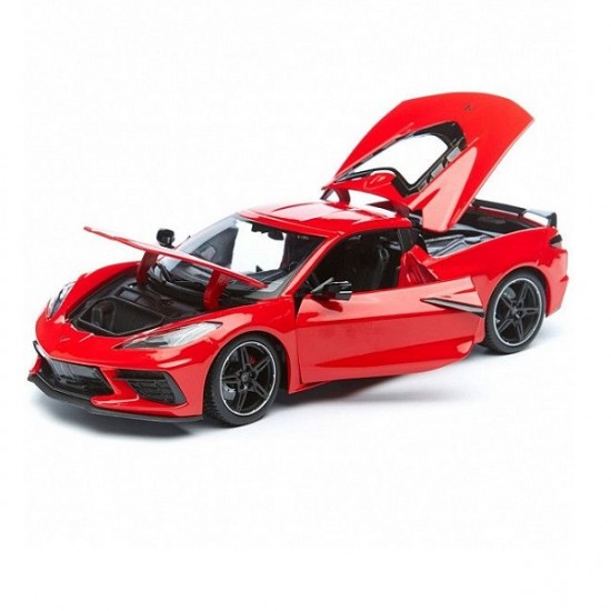 Автомобиль Maisto 1:18 Chevrolet Corvette Stingray [2020] (31447) red