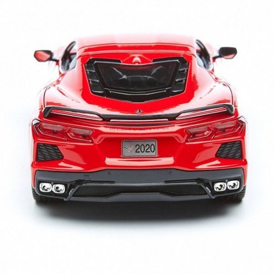 Автомобиль Maisto 1:18 Chevrolet Corvette Stingray [2020] (31447) red