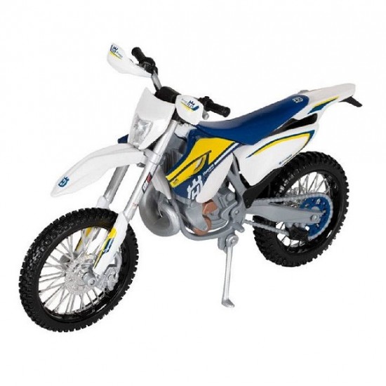 Сборная модель мотоцикла Maisto 1:12 Husqvarna FE 501 (39177) blue/yellow