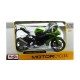 Мотоцикл Maisto 1:12 Kawasaki Ninja ZX-10R (3110/20-10011) black/green