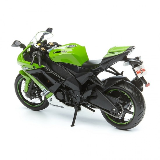 Мотоцикл Maisto 1:12 Kawasaki Ninja ZX-10R (3110/20-10011) black/green