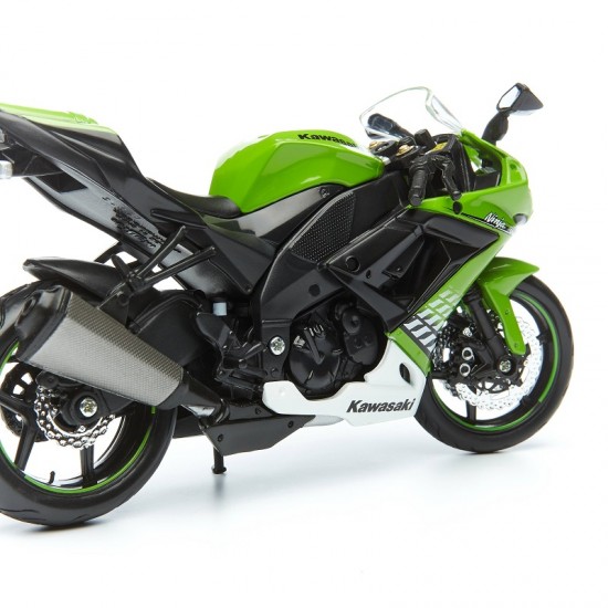 Мотоцикл Maisto 1:12 Kawasaki Ninja ZX-10R (3110/20-10011) black/green