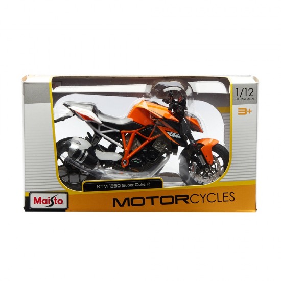 Мотоцикл Maisto 1:12 KTM 1290 Super Duke R (31101/20-13065) orange