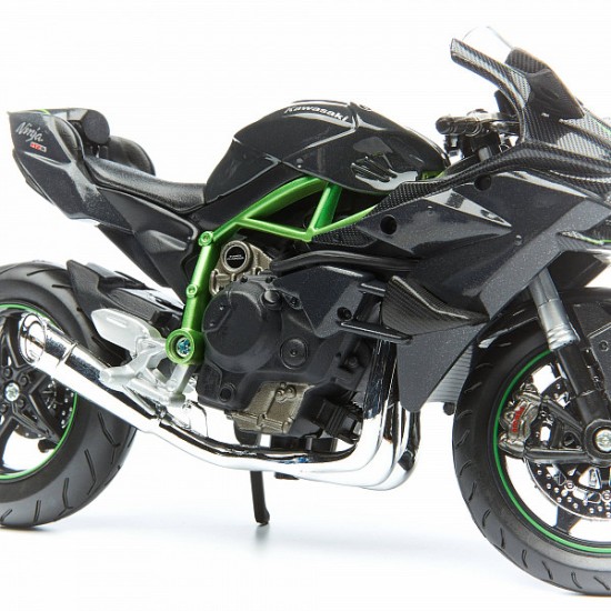 Мотоцикл Maisto 1:12 Kawasaki Ninja H2 R (31101/20-16880) green/black