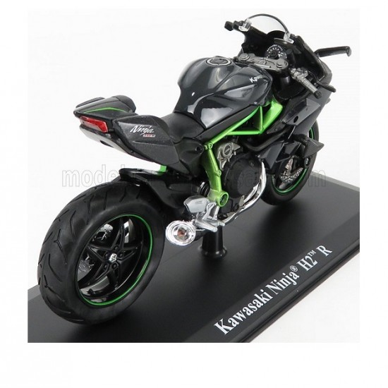 Мотоцикл Maisto 1:12 Kawasaki Ninja H2 R (32708) green/black (на подставке)