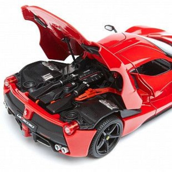 Автомобиль Bburago 1:18 LaFerrari (18-16001) red