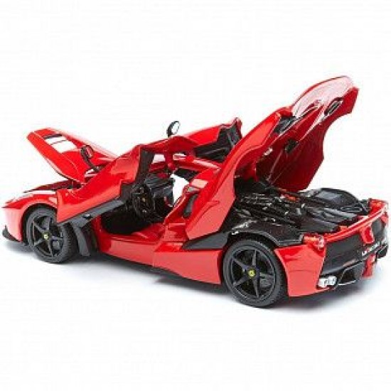 Автомобиль Bburago 1:18 LaFerrari (18-16001) red