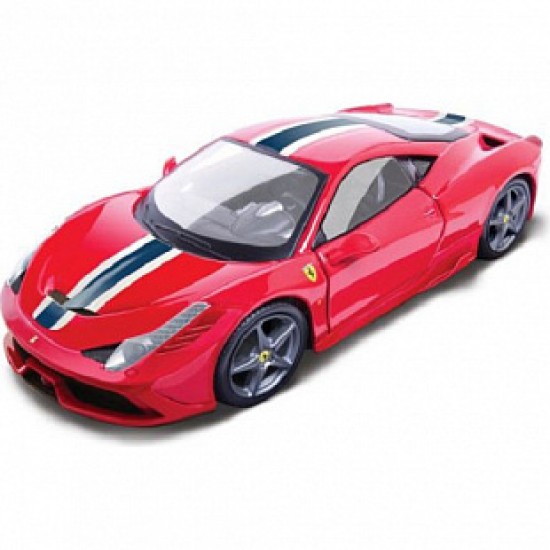 Автомобиль Bburago 1:18 Ferrari 458 (18-16002) red