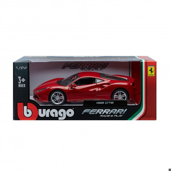 Автомобиль Bburago 1:18 Ferrari 488 GTB (18-16008)