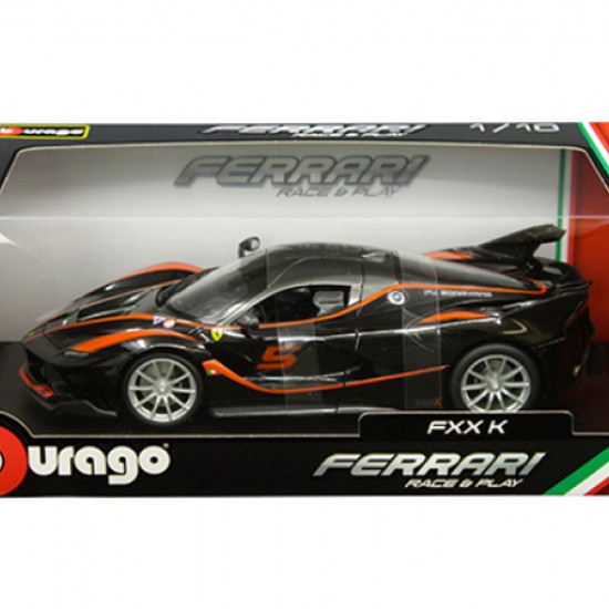 Автомобиль Bburago 1:18 Ferrari FXX К (18-16010) black 