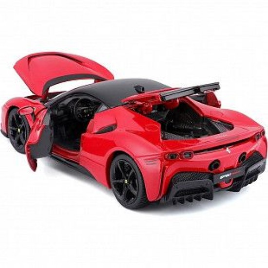Автомобиль Bburago 1:18 Ferrari SF90 Stradale (18-16015) red