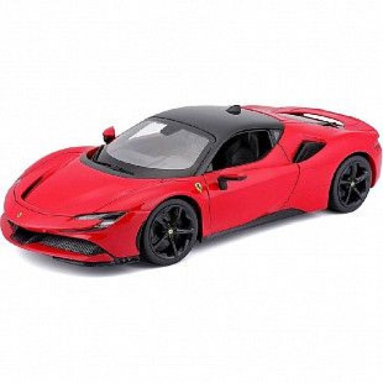 Автомобиль Bburago 1:18 Ferrari SF90 Stradale (18-16015) red