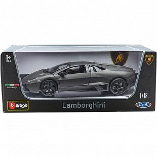 Автомобиль Bburago 1:18 Lamborghini Reventon (18-11029) gray