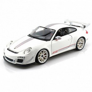 Автомобиль Bburago 1:18 Porsche 911 GT3 (18-11036) white