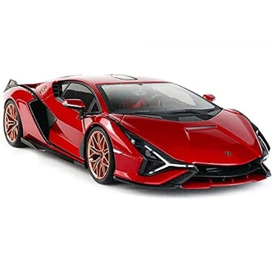 Автомобиль Bburago 1:18 Lamborghini Sian FKP 37 (18-11046) red