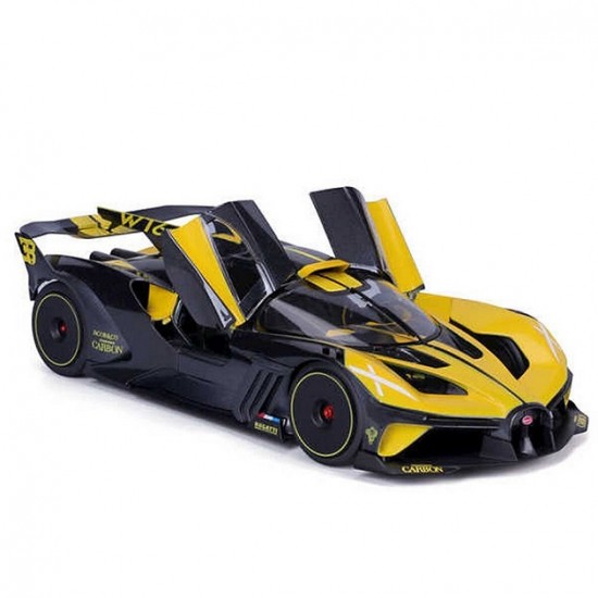 Автомобиль Bburago 1:18 Bugatti Bolide (18-11047) yellow