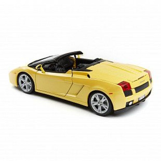 Автомобиль Bburago 1:18 Lamborghini Gallardo Spyder (18-12016) yellow