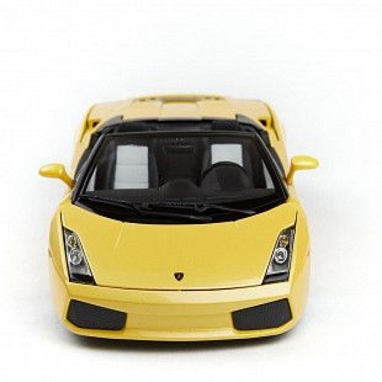 Автомобиль Bburago 1:18 Lamborghini Gallardo Spyder (18-12016) yellow