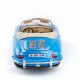 Автомобиль Bburago 1:18 Porsche 356B Cabriolet [1961] (18-12025) blue