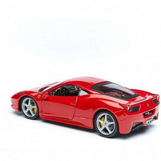 Автомобиль Bburago 1:24 Ferrari 458 Italia (18-26003) red