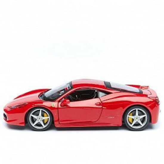 Автомобиль Bburago 1:24 Ferrari 458 Italia (18-26003) red