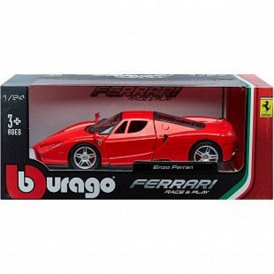 Автомобиль Bburago 1:24 Ferrari Enzo (18-26006) red