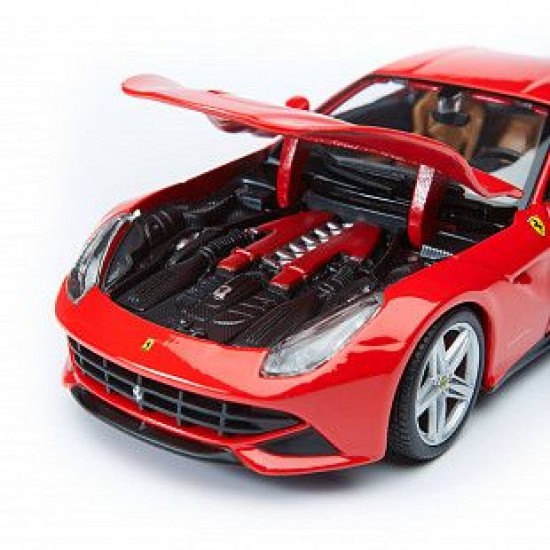 Автомобиль Bburago 1:24 Ferrari F12 Berlinetta (18-26007) red