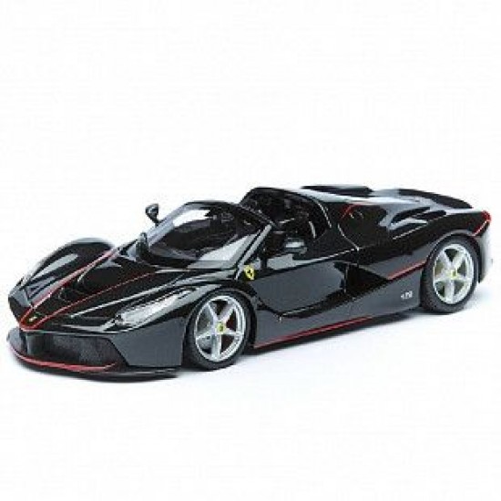 Автомобиль Bburago 1:24 Ferrari LaFerrari Aperta (18-26022) black