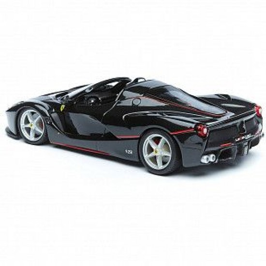 Автомобиль Bburago 1:24 Ferrari LaFerrari Aperta (18-26022) black