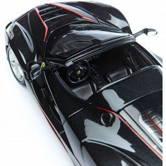 Автомобиль Bburago 1:24 Ferrari LaFerrari Aperta (18-26022) black