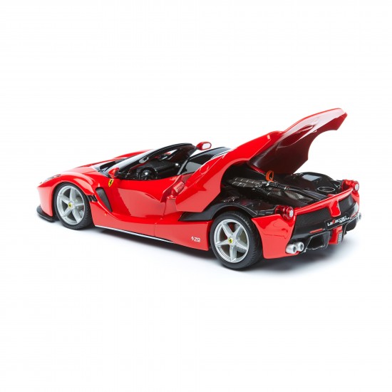 Автомобиль Bburago 1:24 Ferrari LaFerrari Aperta (18-26022) red