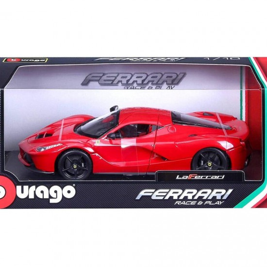 Автомобиль Bburago 1:24 Ferrari LaFerrari Aperta (18-26022) red