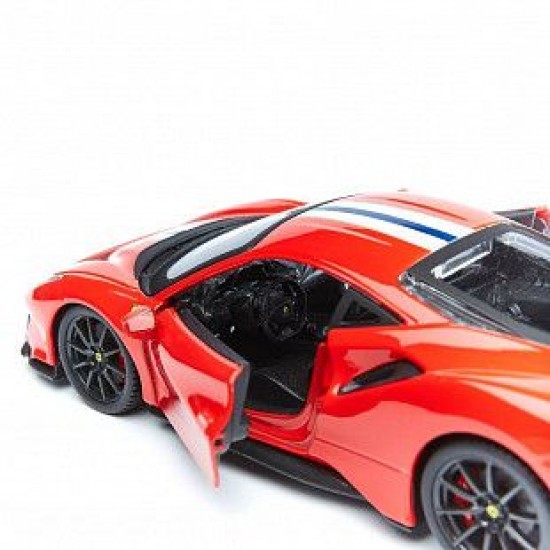 Автомобиль Bburago 1:24 Ferrari 488 Pista (18-26026) red