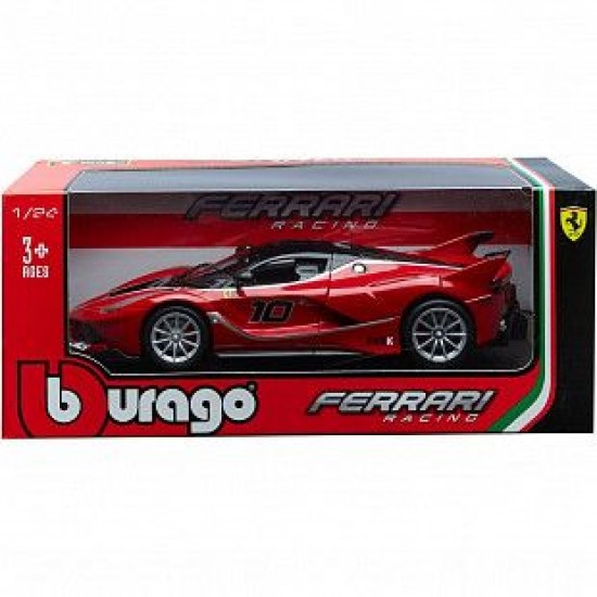 Автомобиль Bburago 1:24 Ferrari FXX K (18-26301) red