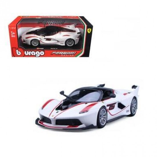 Автомобиль Bburago 1:24 Ferrari FXX K (18-26301) white