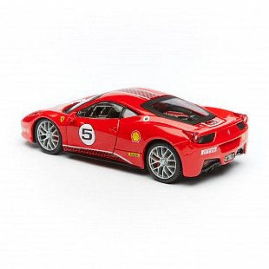 Автомобиль Bburago 1:24 Ferrari 458 Challenge (18-26302) red