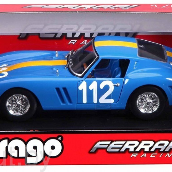 Автомобиль Bburago 1:24 Ferrari 250 GTO (18-26305) Blue