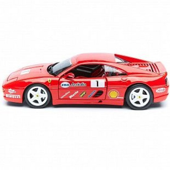 Автомобиль Bburago 1:24 Ferrari F355 Challenge (18-26306) red
