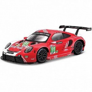 Автомобиль Bburago 1:24 Porsche 911 RSR LM [2020] (18-28016)
