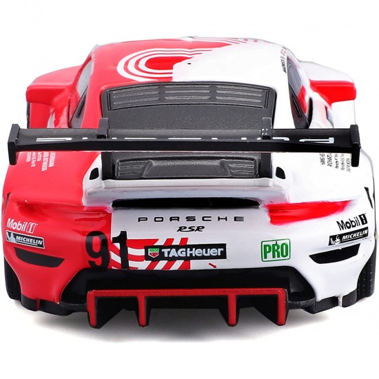Автомобиль Bburago 1:24 Porsche 911 RSR LM [2020] (18-28016)