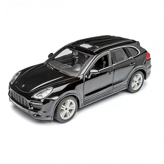 Автомобиль Bburago 1:24 Porsche Cayenne Turbo (18-21056) black