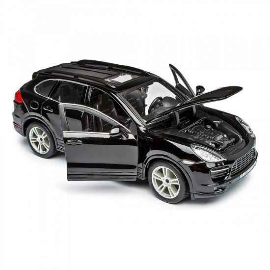 Автомобиль Bburago 1:24 Porsche Cayenne Turbo (18-21056) black