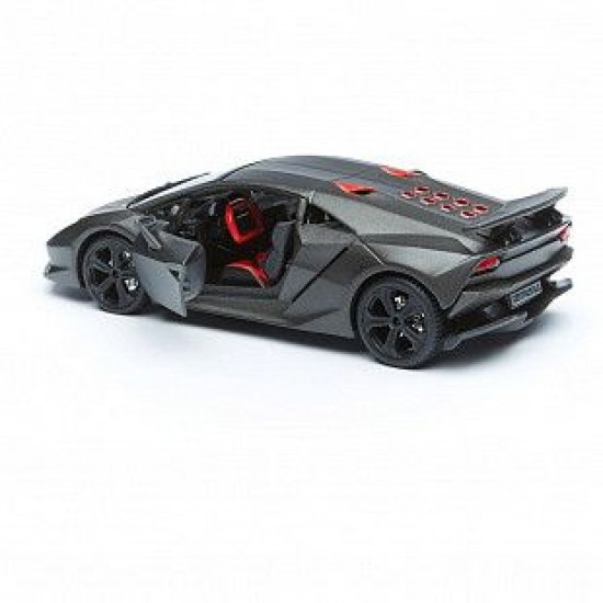 Автомобиль Bburago 1:24 Lamborghini Sesto Elemento (18-21061) gray