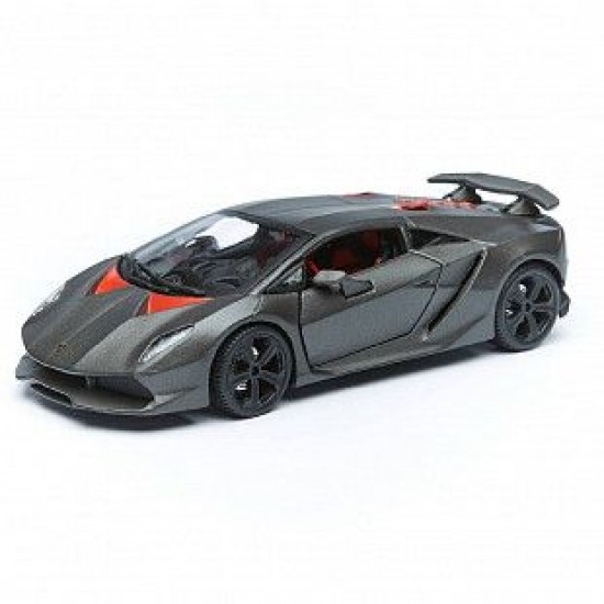 Автомобиль Bburago 1:24 Lamborghini Sesto Elemento (18-21061) gray