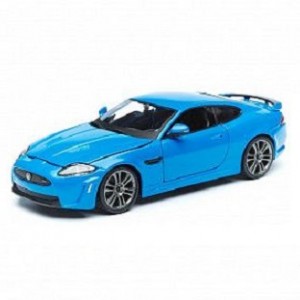 Автомобиль Bburago 1:24 Jaguar XKR-S (18-21063) blue